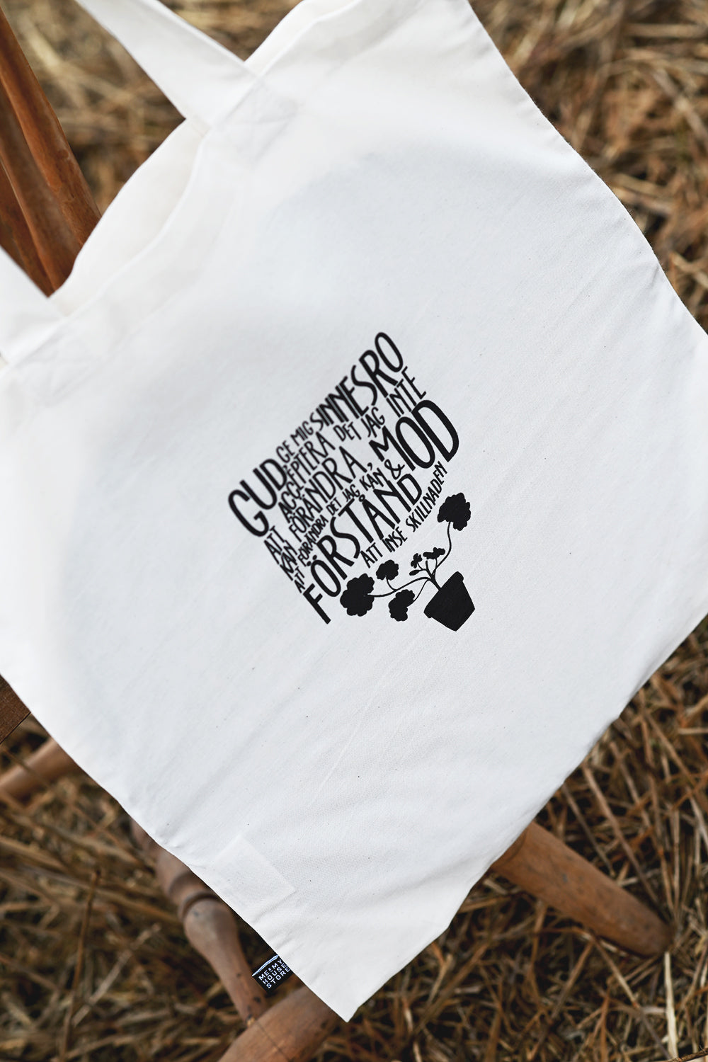 Tygkasse sydd genom hjälpprojekt i Indien: Sinnesrobönen