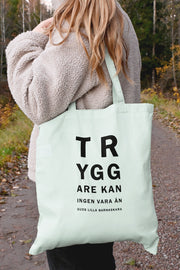 Tygkasse i mint: Tryggare