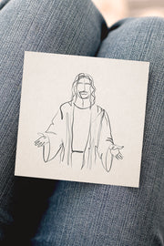 Kvadratiskt kort: Jesus