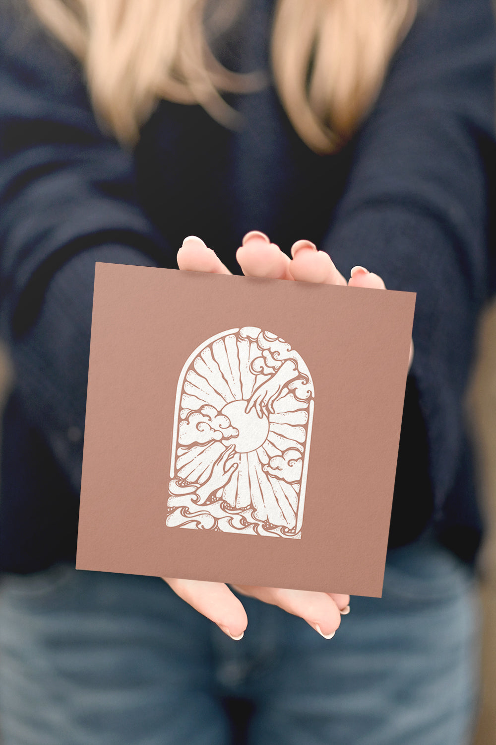 Kvadratiskt kort: Save me