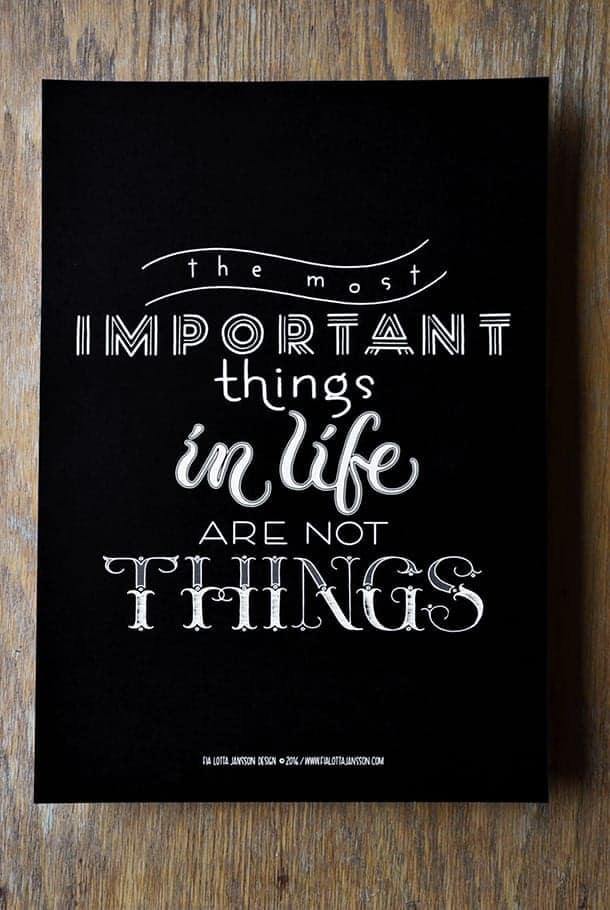 the-most-important-things-in-life-aren-t-things-etsy-uk