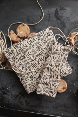 25-pack! Servett på returpapper: Pepp - Me & My House Store